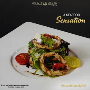 Seafood Sensation at Bourgeoisie Cafe Lahore 